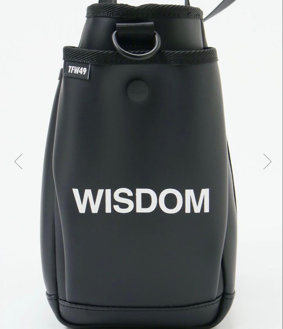 新品未使用　TFW49 LEATHER ROUND BAG