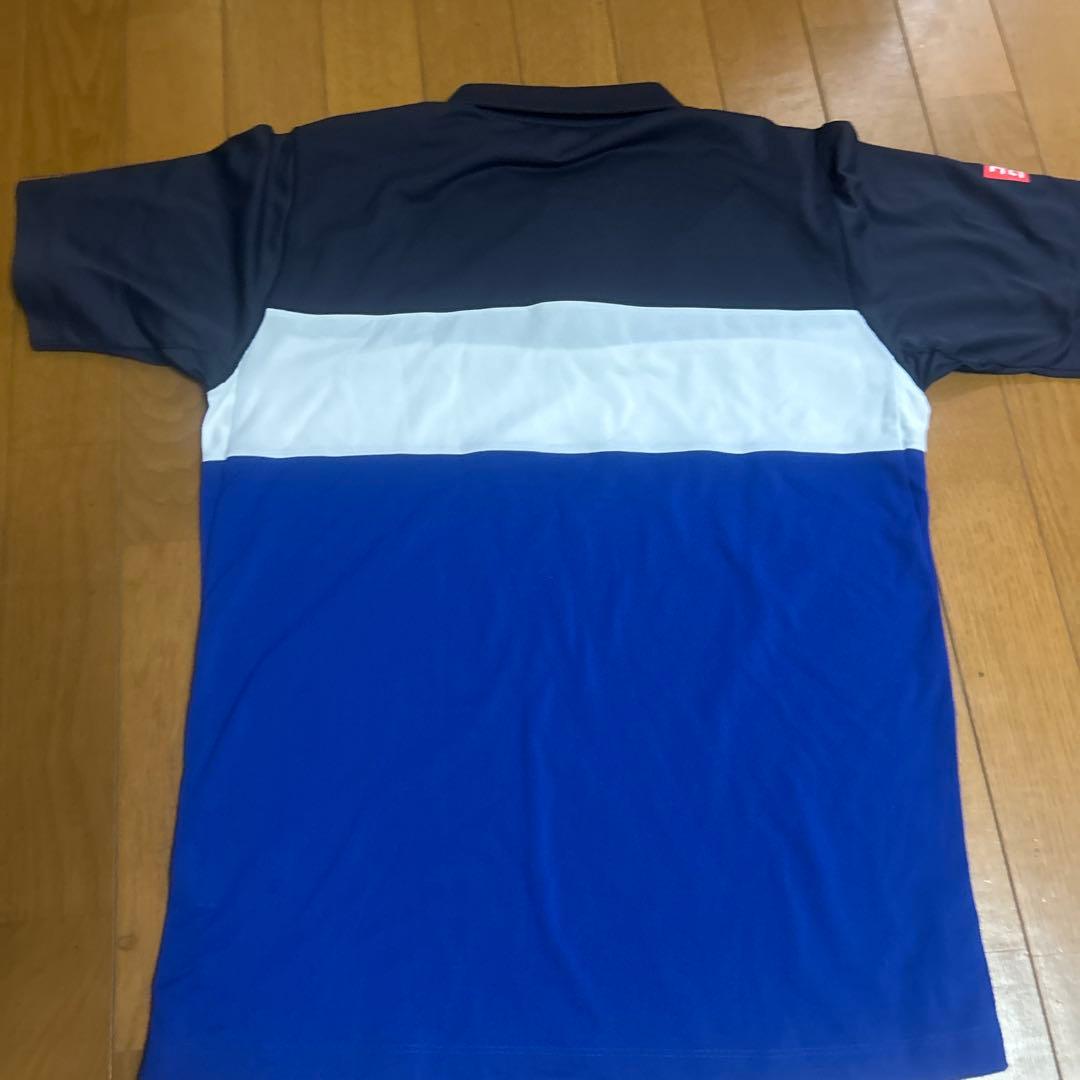 UNIQLO錦織モデル ポロシャツ 紺青白