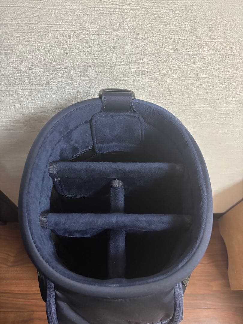 限定　ブリーフィング　キャディバッグ　ネイビー　ゴルフバッグ CR-6