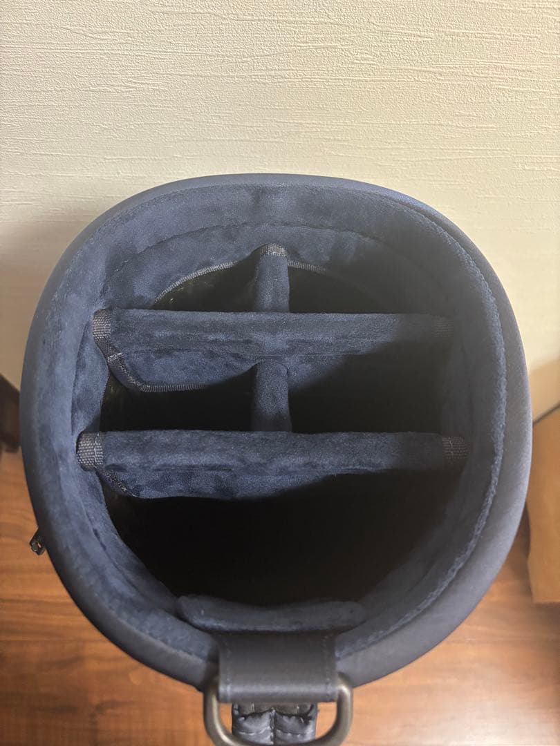 限定　ブリーフィング　キャディバッグ　ネイビー　ゴルフバッグ CR-6