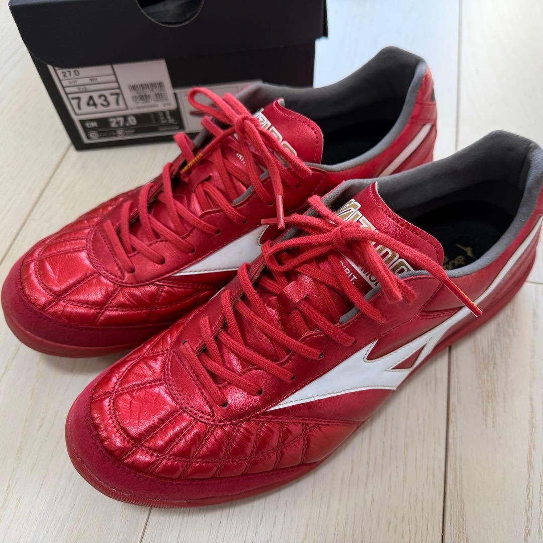 Mizuno Morelia Sala Japan TF 27.0cm レッド