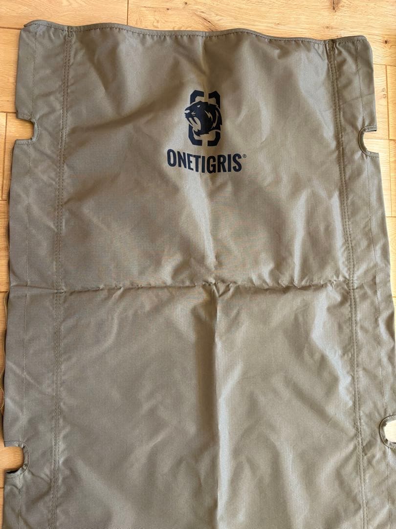 ONETIGRIS 折りたたみ　コット カーキ　2WAY キャンプ　キャンプ用品