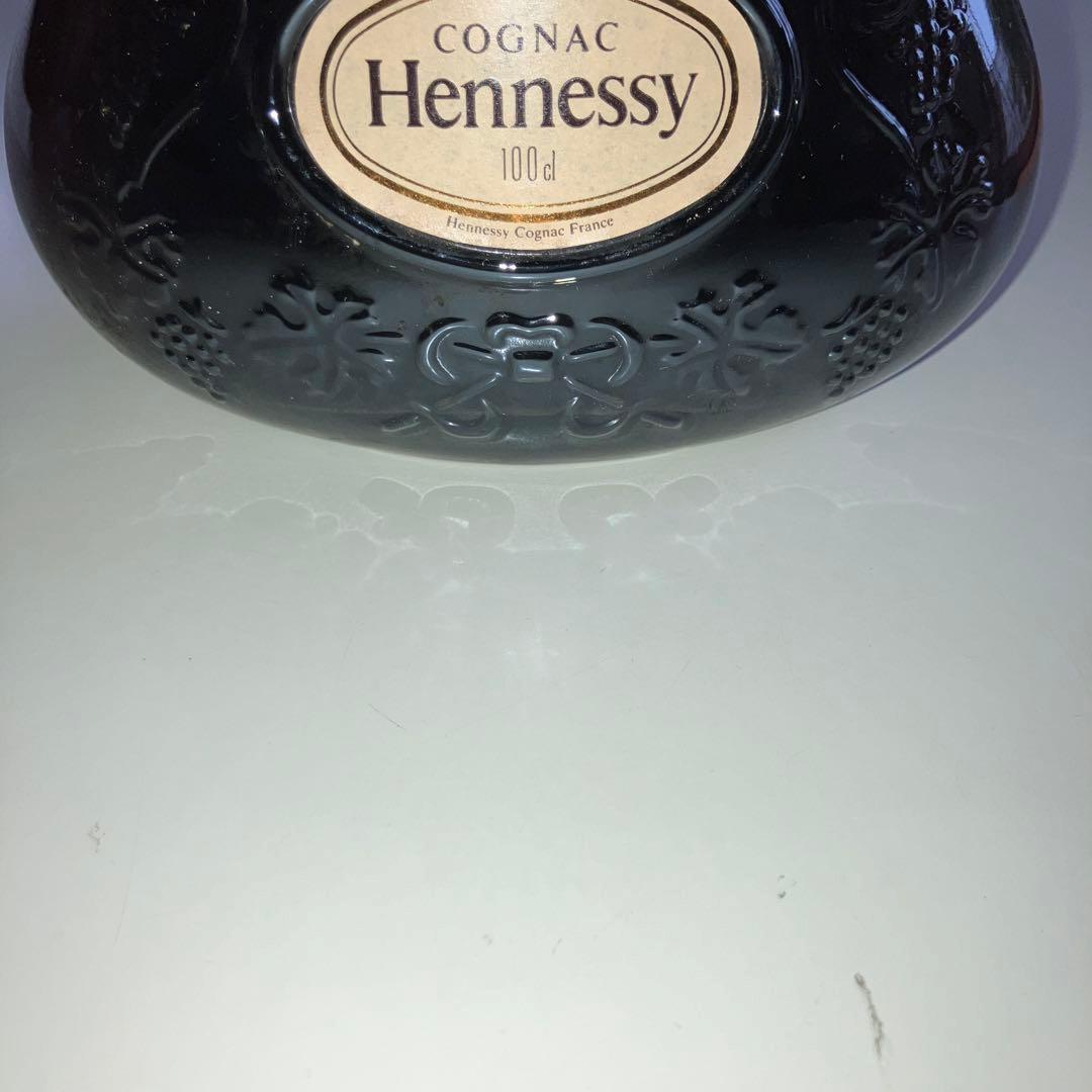 Hennessy X.O コニャック金キャップ グリーンボトル1000ml