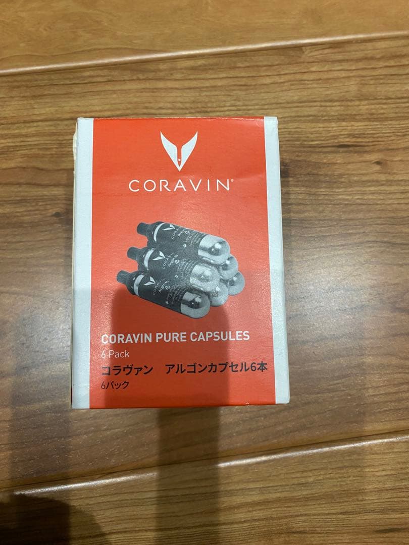 神田Coravin タイムレス3+ワイン保存システム　ガスボンベ6個セット