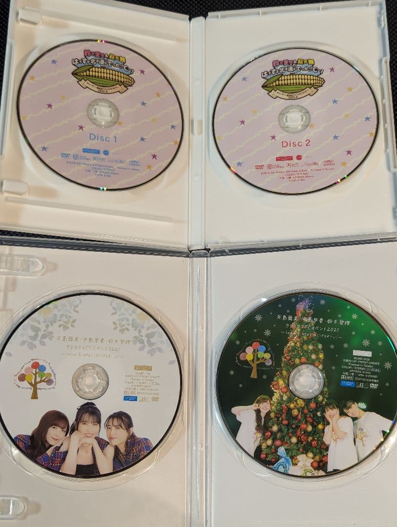 鈴木愛理 FCイベントDVD 4本セット ℃-ute