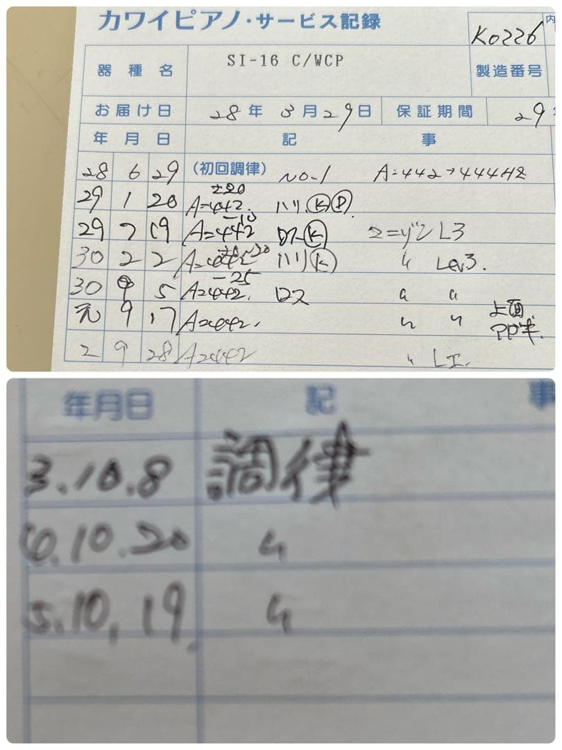 A_ko  KAWAI アップライトピアノSi16Rosinaロジーナ