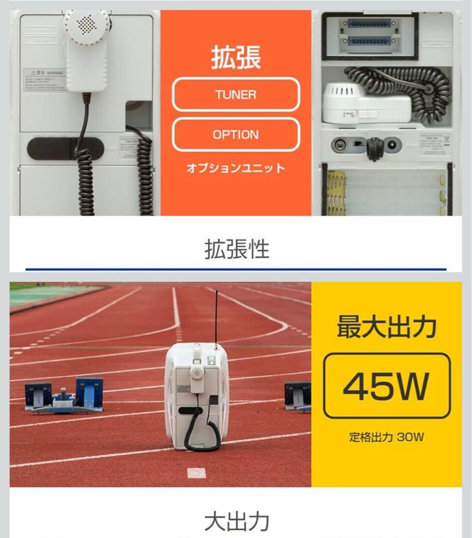 【新品・未使用】ユニペックスUNI-PEX TWB-300 拡声器　マイク付き