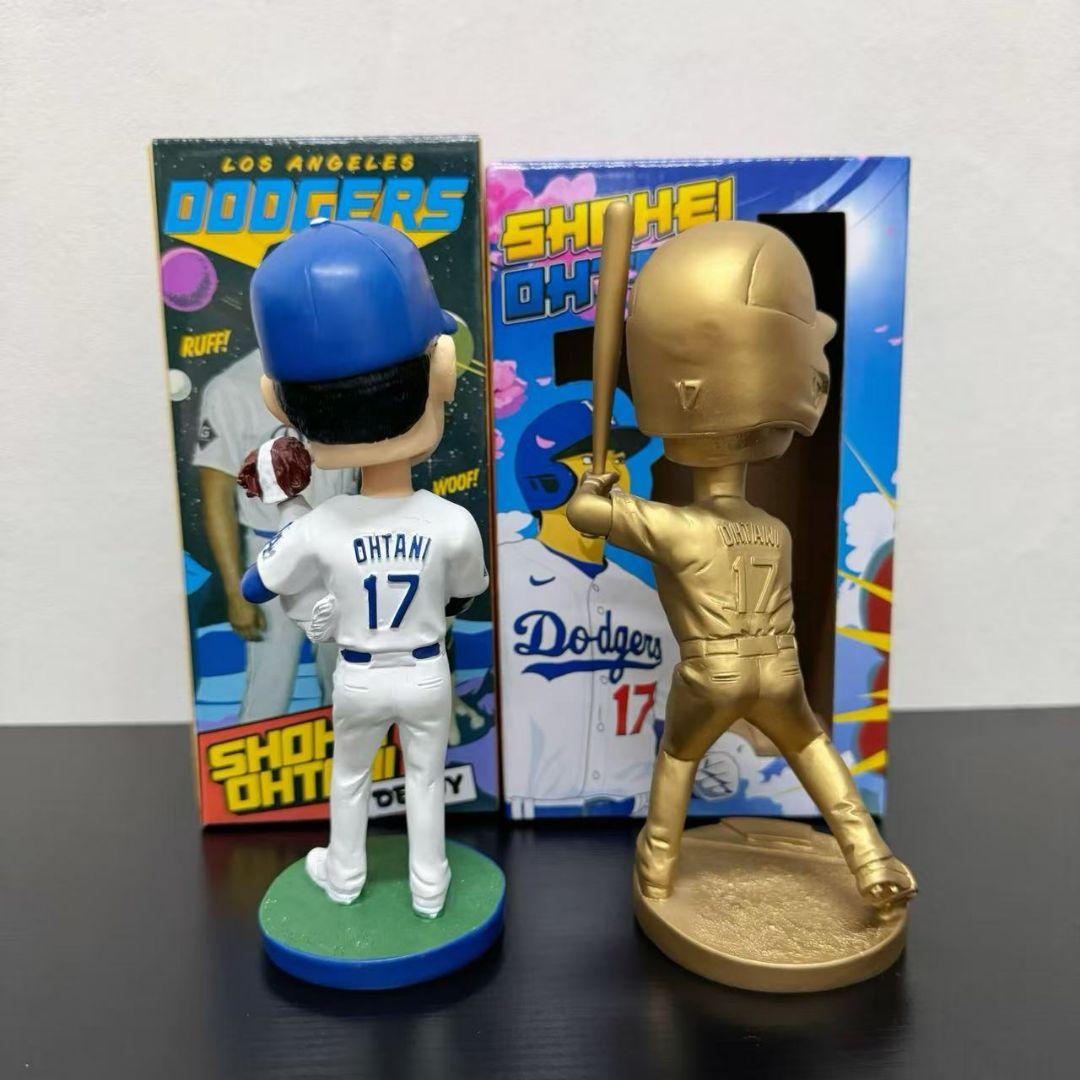 ボブルヘッド　ゴールド　ドジャース会員　限定+大谷翔平 デコピン ボブルヘッド
