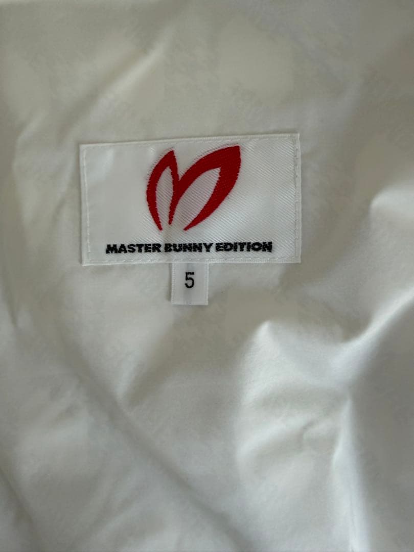 MARUI BUNNY ホワイトダウンジャケット キルティング