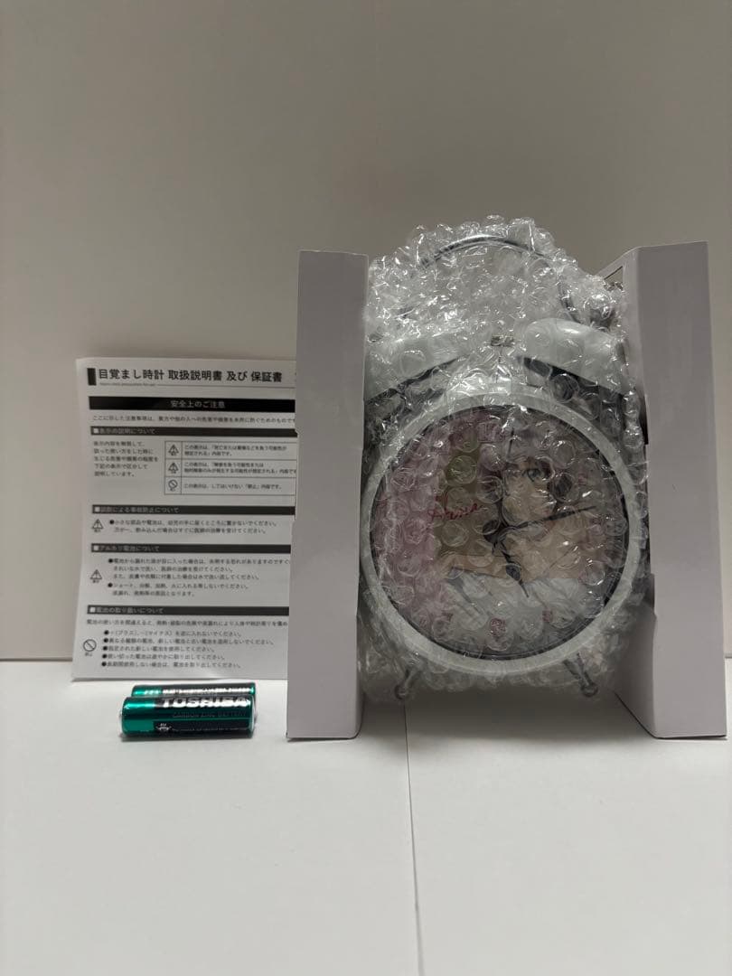 DMMスクラッチ　ドメスティックな彼女　目覚まし時計　橘陽菜