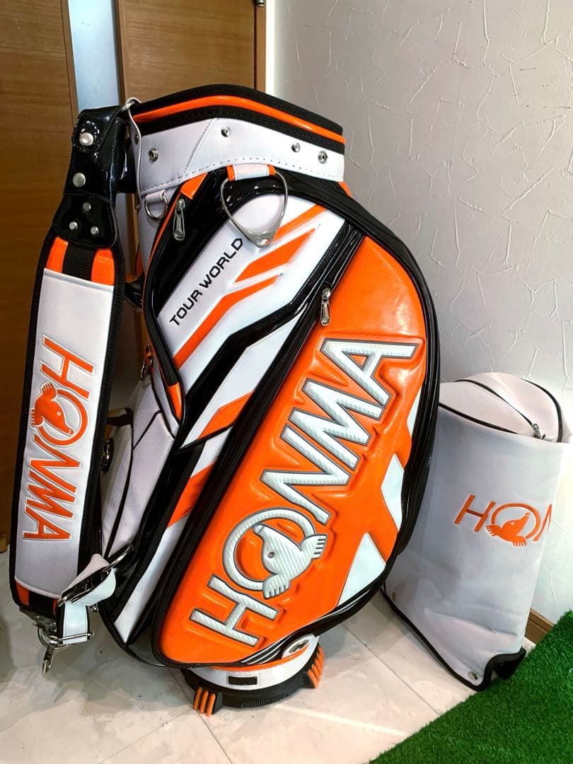 ホンマ　HONMA 3点式　プロ　キャディバッグ　ツアーワールド　VIZARD