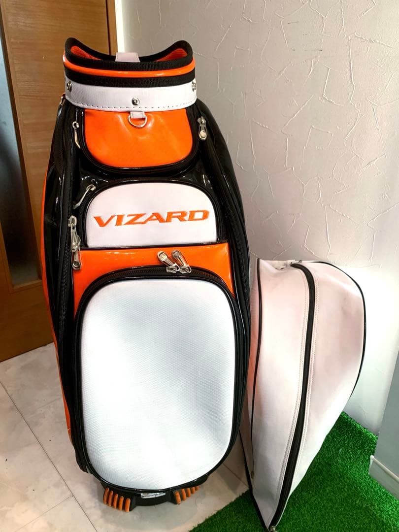 ホンマ　HONMA 3点式　プロ　キャディバッグ　ツアーワールド　VIZARD