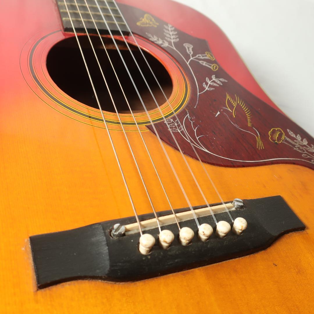Aria ハミングバードタイプ アコースティックギター チェリーサンバースト