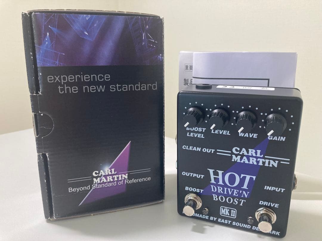 【新品同様】CARL MARTIN/HOT DRIVE`N BOOST MK 2
