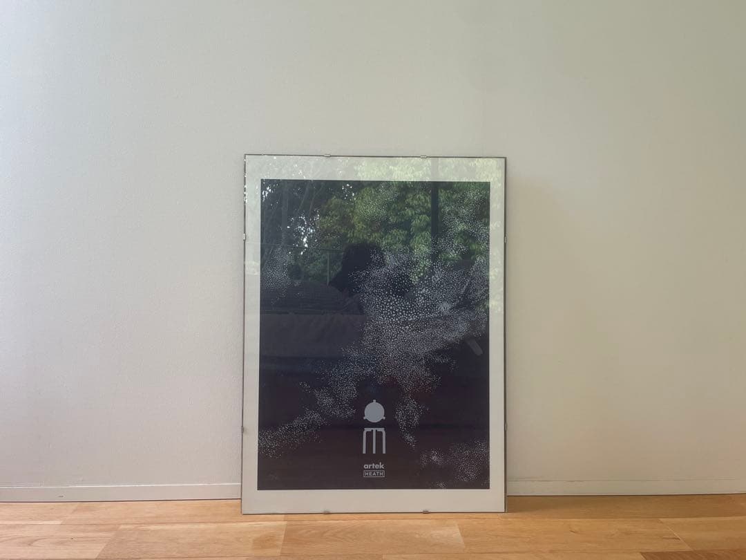 ヴィンテージ　アルネヤコブセン　額　オリジナル　アアルト　ヒースセラミックス