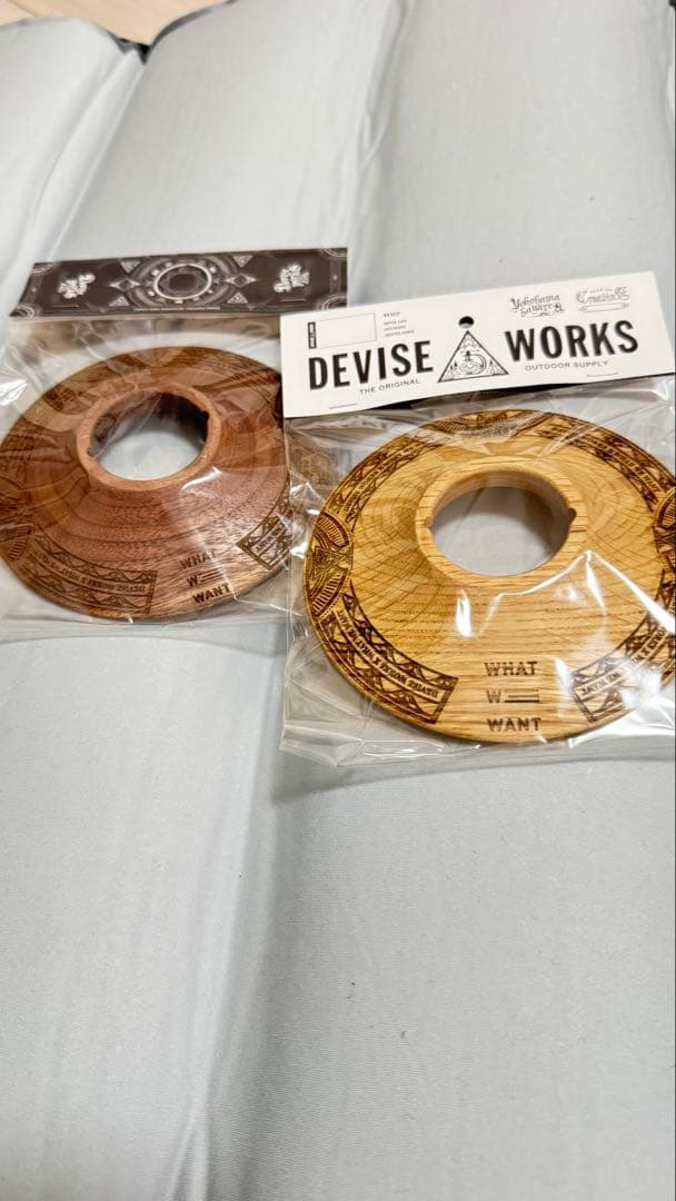 WHATWEWANT×DEVISEWORKS WOOD SHADE 2個セット