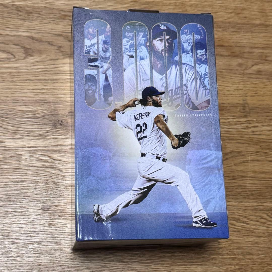 カーショー　ボブルヘッド　3000奪三振　ドジャース　来場者限定　スタジアム配布