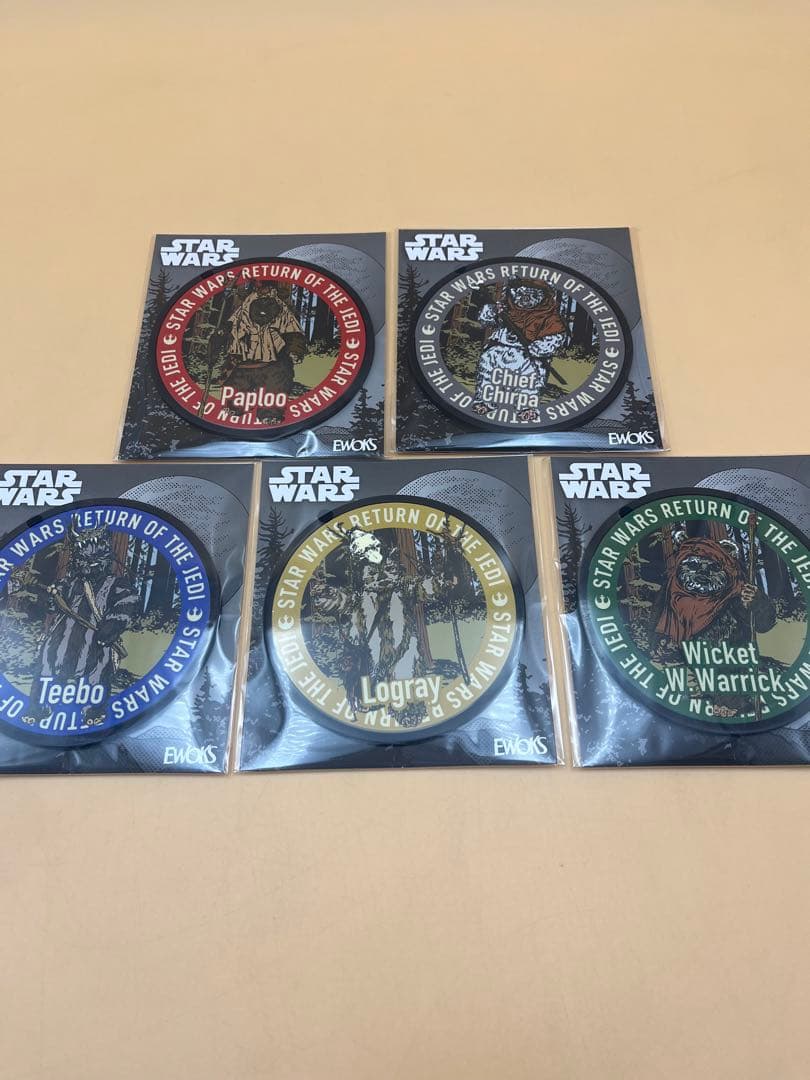 happyくじ　スターウォーズ　イウォーク　35種セット