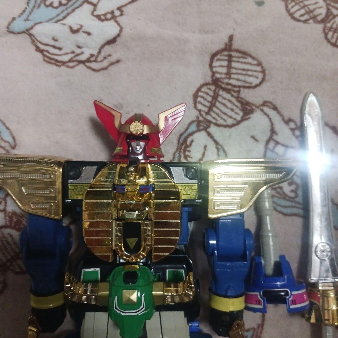 超力戦隊オーレンジャー　DX オーレンジャーロボ　レッドパンチャー付　中古品