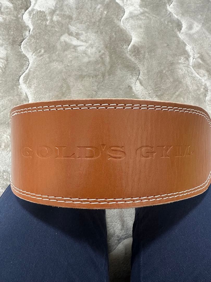 GOLD'S GYM プロレザーベルト Mサイズ　ゴールドジム