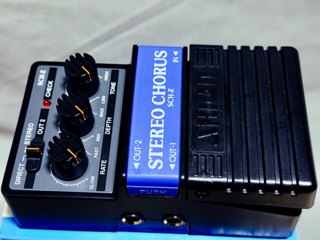 ARION アリオンSCH-Zコーラス＋SAD-3アナログディレイ中古