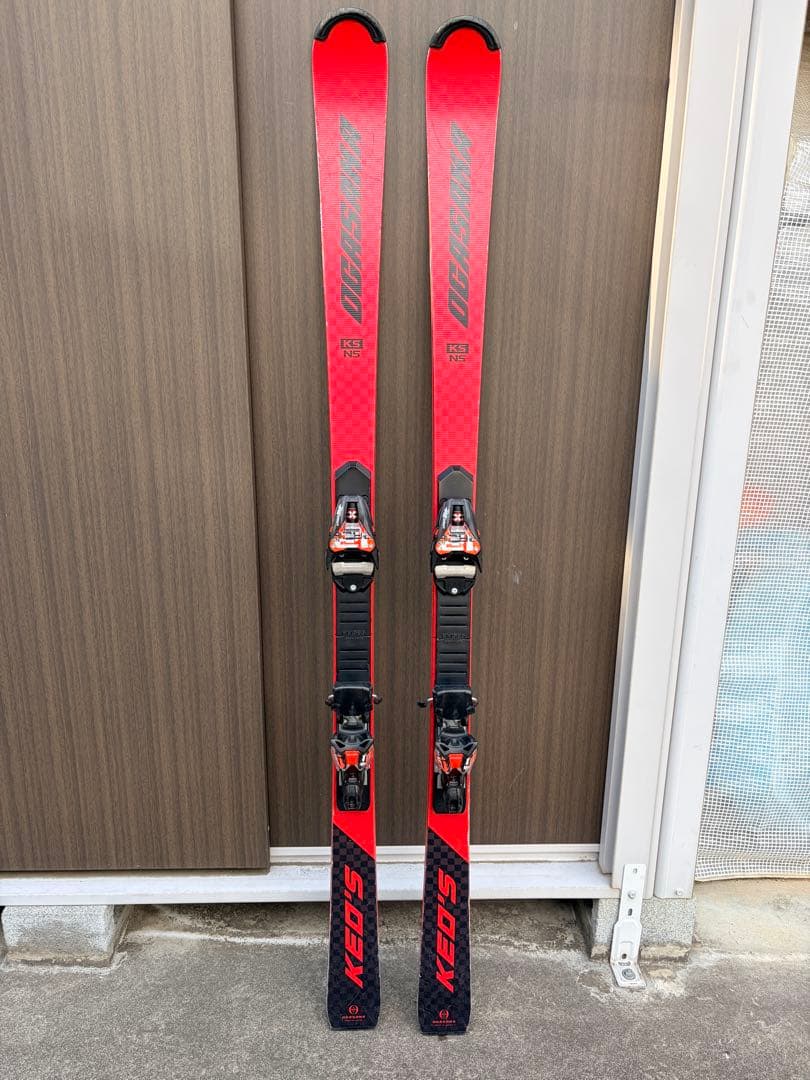 【shin's】オガサカkeos NS レッド/ブラック 165cm