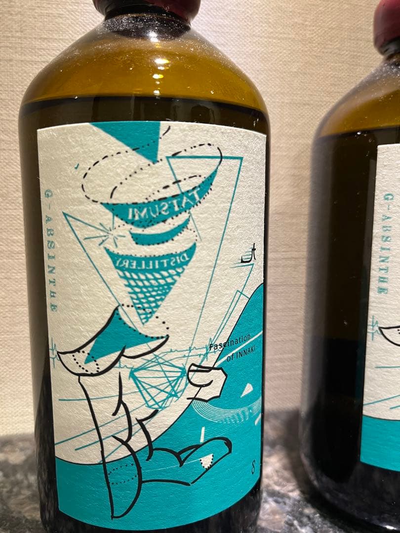 【2本セット】アルケミエ　辰巳蒸留所　グリーンアブサン　500ml