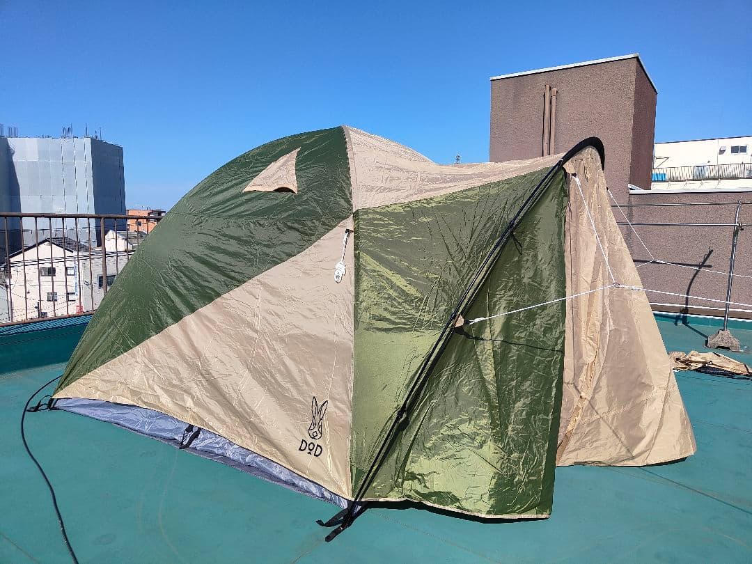 DODザテントL　カーキ　キャンプ