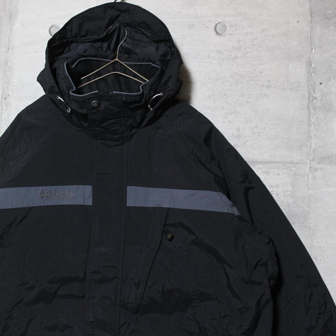 【美品 厚地 高機能】極暖 中綿入り【L】US コロンビア スノージャケット