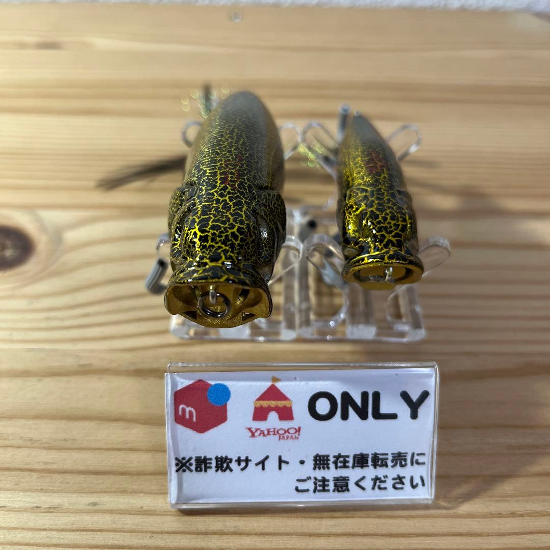 G-596 メガバス ポップMAX & ポップX(SP-C)メテオゴールド