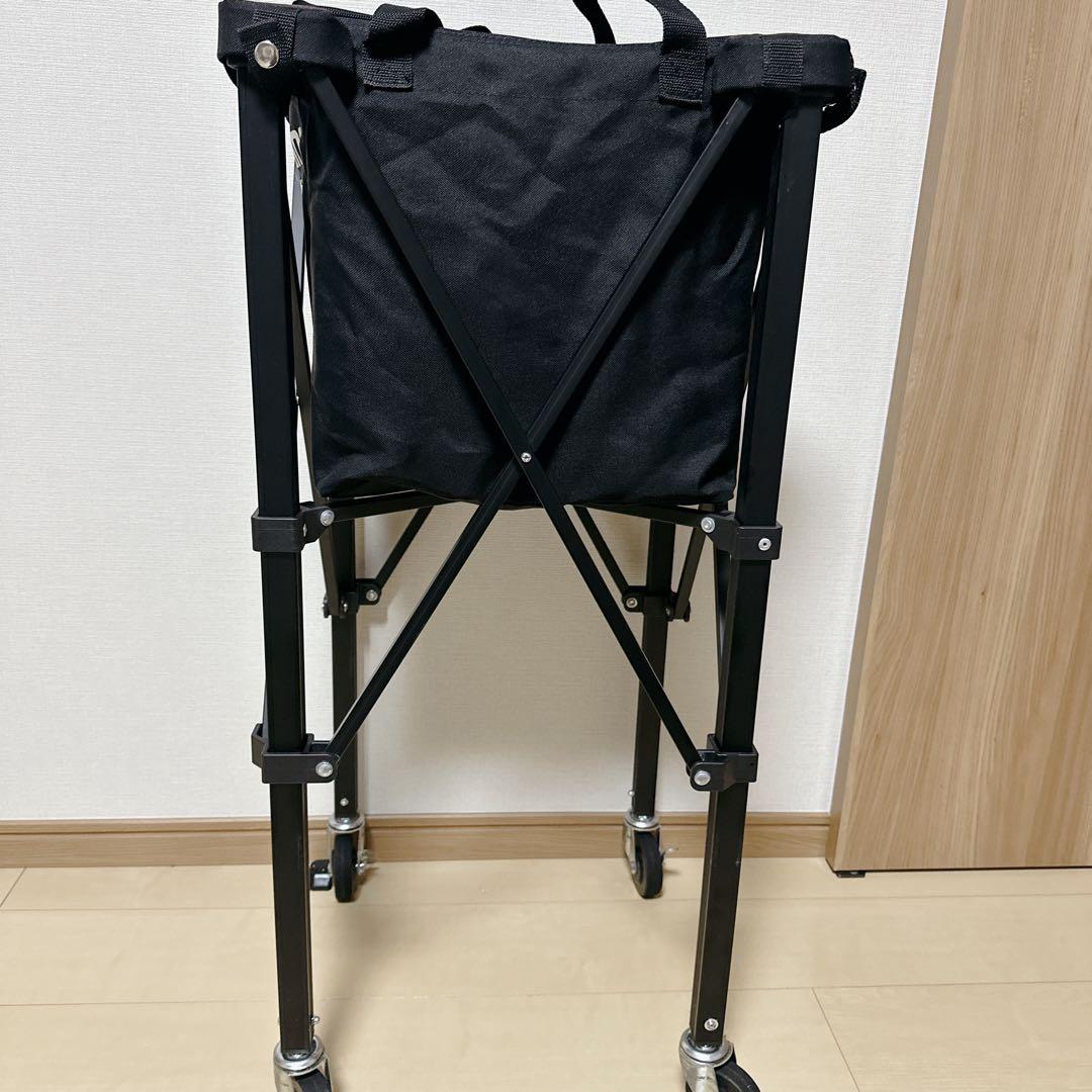 GAMMA ボールホッパー EZトラベルカート テニスボール キャスター カゴ