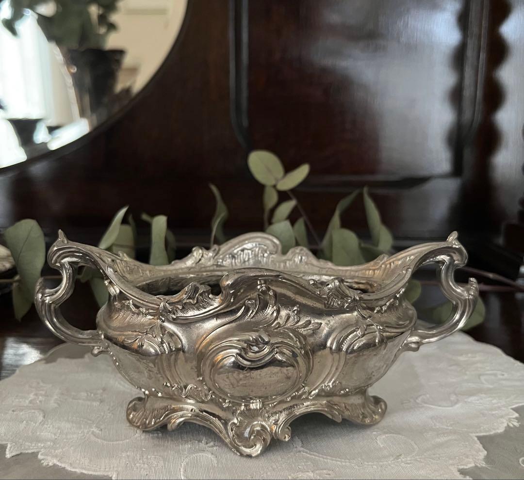 フランス アンティーク 小さな愛らしい ジャルディニエール