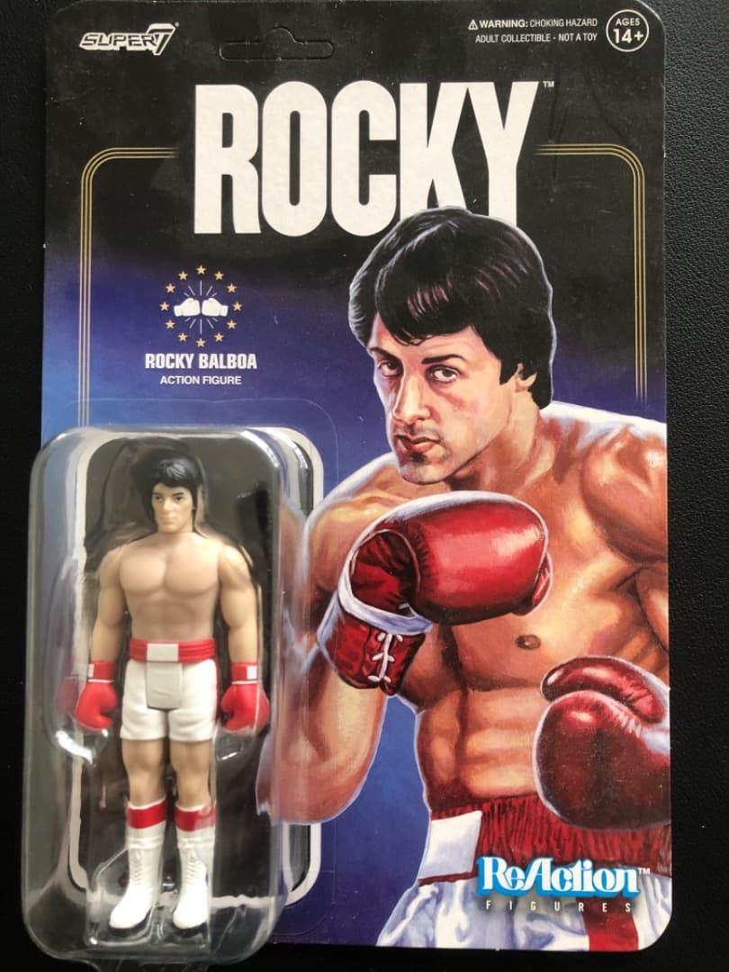 スーパー7 ロッキー バルボア アクションフィギュア シルベスタースタローン