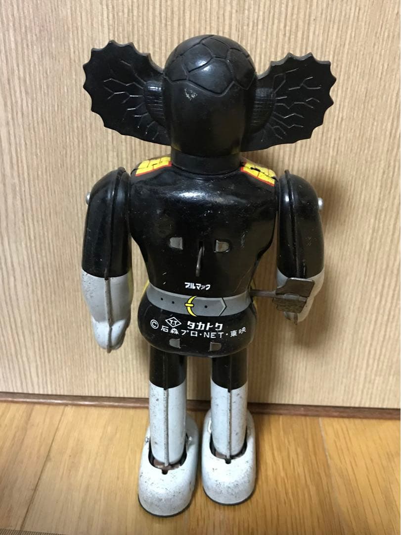 H*田様 タカトク ゼンマイ式 ブリキ アクマイザー3 ザビタン ブルマァク バ