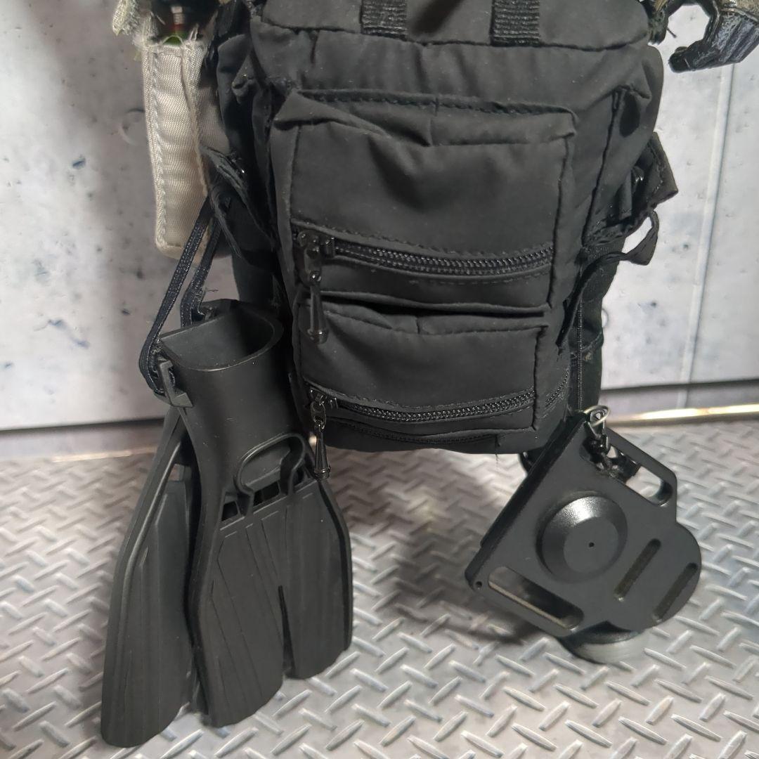 1/6 12インチ 特殊部隊カスタムフィギュア シールズ高高度降下装備 CS35