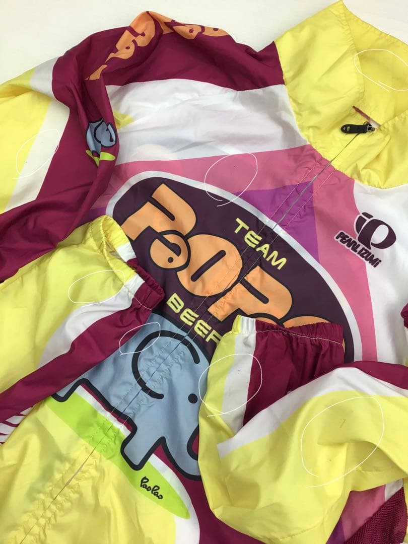 在庫処分‼️*632パールイズミ　パオパオ　サイクルウェア　ウインドブレーカー