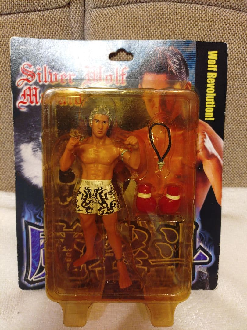 未開封　K−1 ダイナマイト　魔裟斗　フィギュア　シルバーウルフ