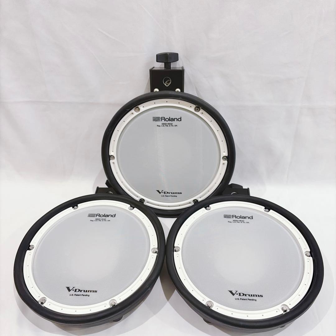 Roland PDX-8 スネア タム 3個 セット 電子ドラム
