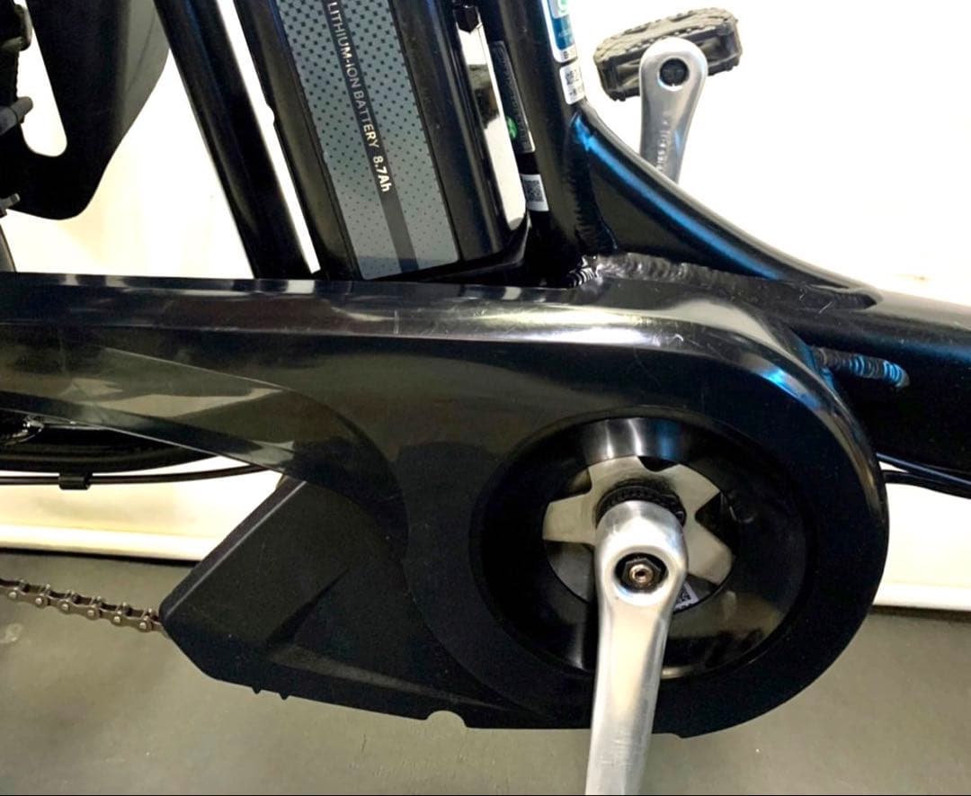 1年保証 送料無料　ブリヂストン　20インチ 子供乗せ　黒色　電動アシスト自転車