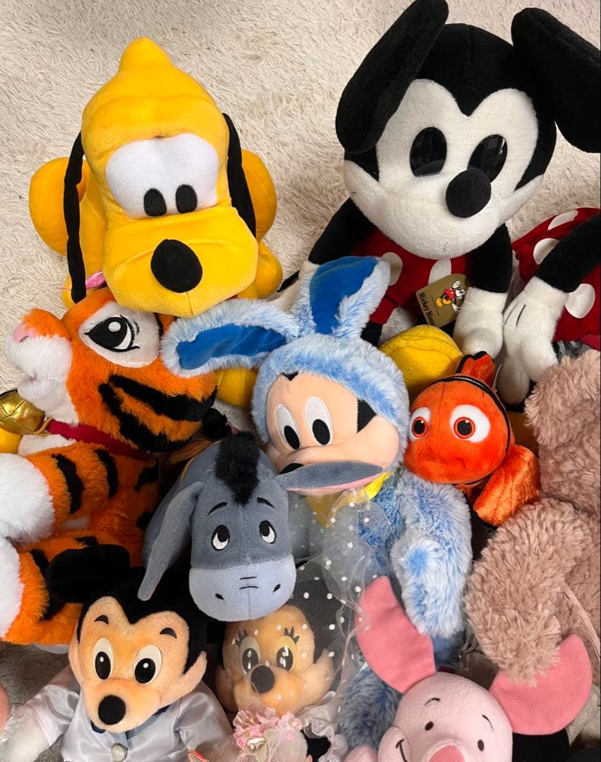 ディズニー ぬいぐるみ マスコット ディズニーランド　ディズニーシー　プライズ