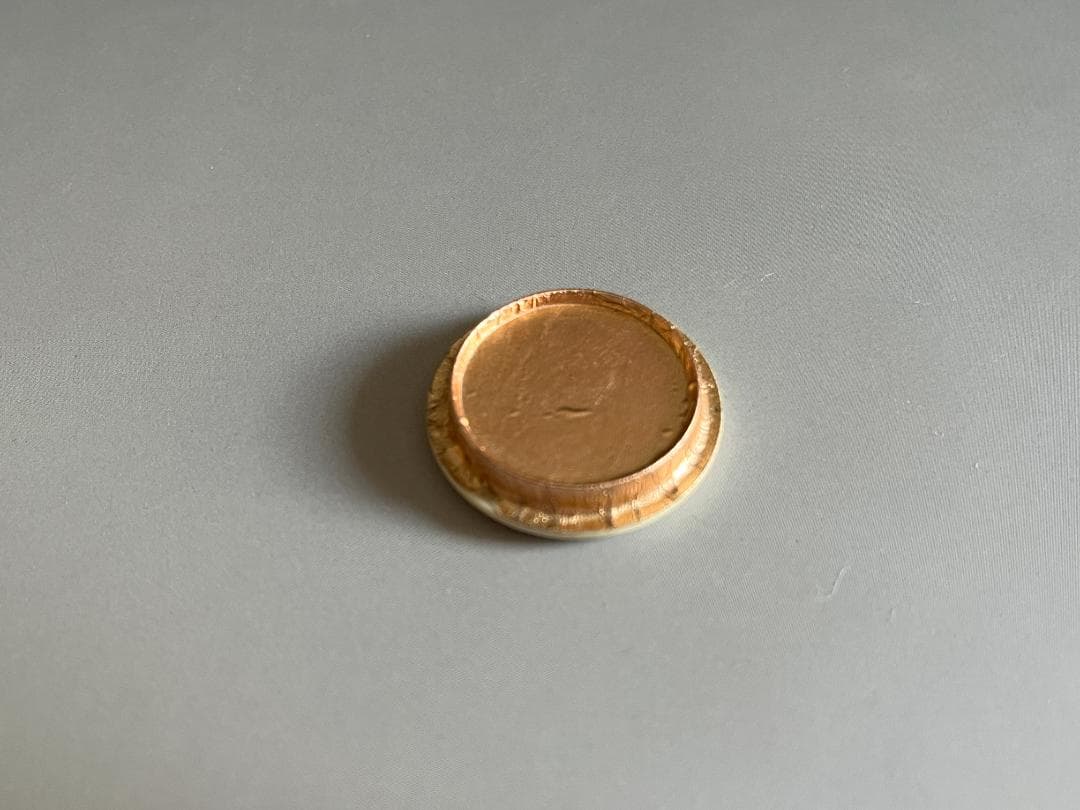 亀井楽山　高取　瓢形茶入　茶道具