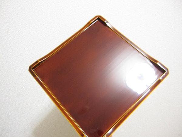 新品　飛騨高山　伝統工芸　飛騨春慶　豪華 五段重箱　角重　木箱付き