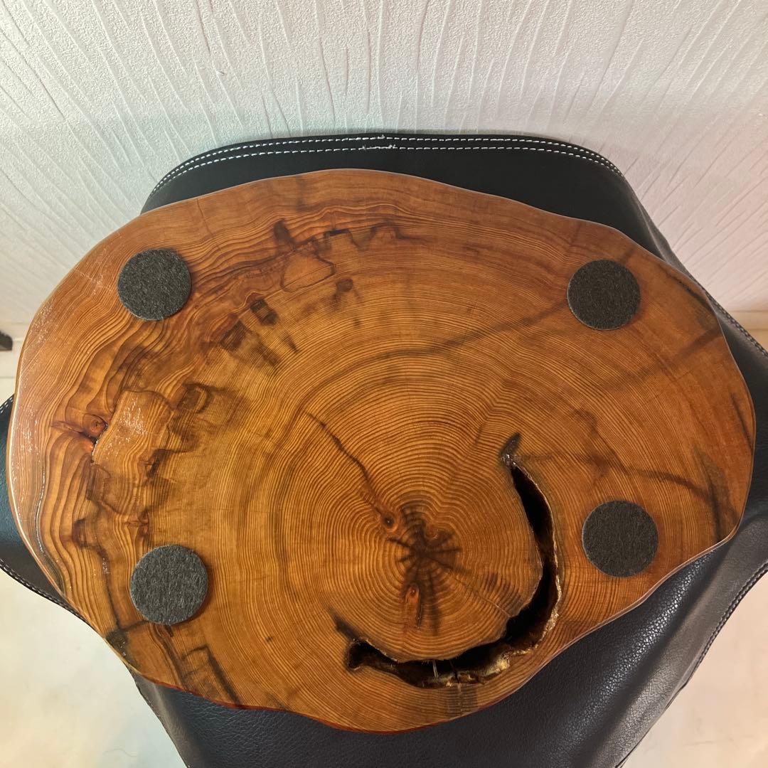 【最終値引】希少　屋久杉飾り台　一枚板　屋久杉　屋久杉工芸品　世界遺産　花台