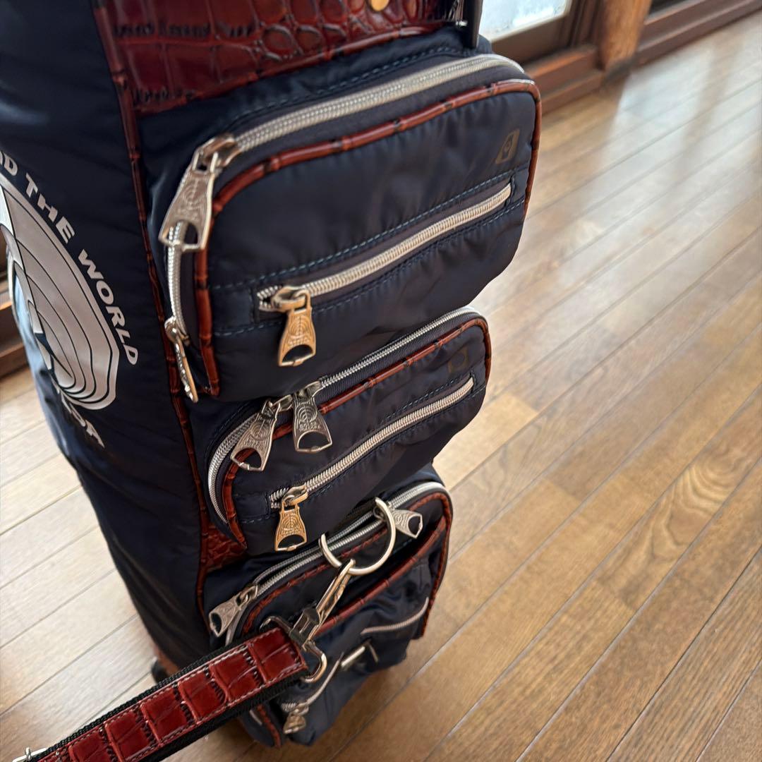 BOLSA ゴルフバッグ・キャディバッグ ネイビー