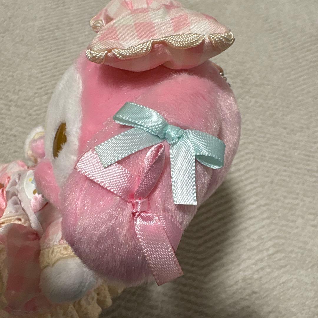 マイメロディ　 マスコット　ぬいぐるみ　リボンでおそろ