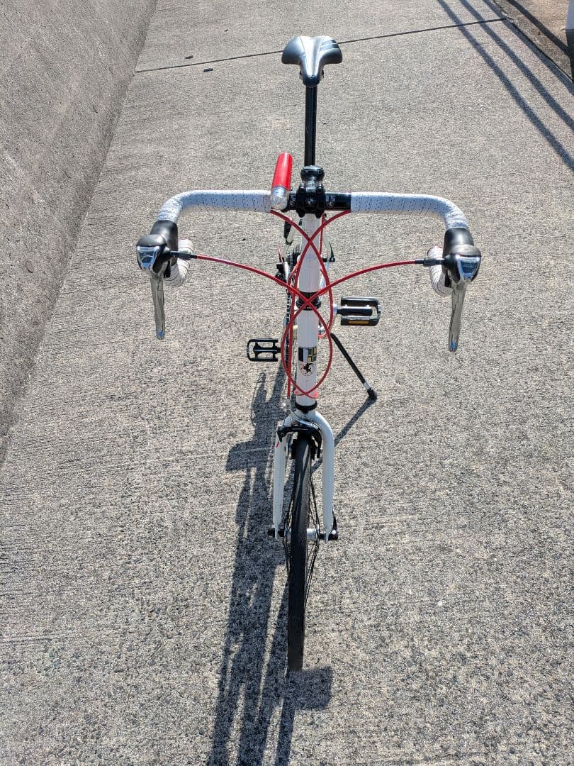 ブルーノ ミニベロ 20インチ ホワイト/レッド