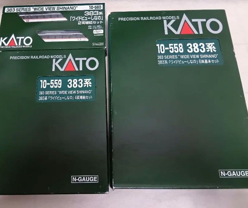 【Nゲージ】KATO　【383系「しなの」 】6両基本＋4両増結＋２両増結セット