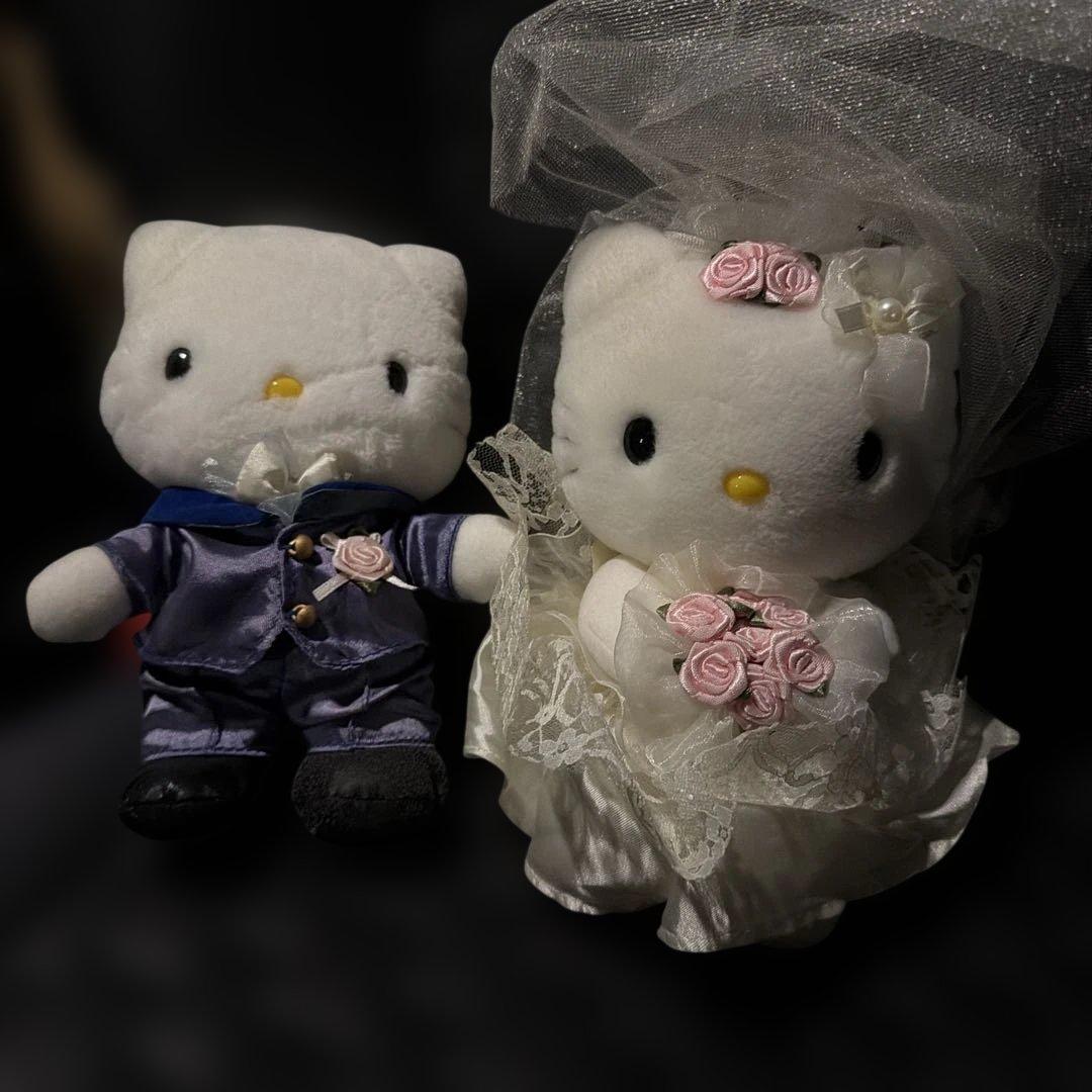 ハローキティ ウェディングドールセット
