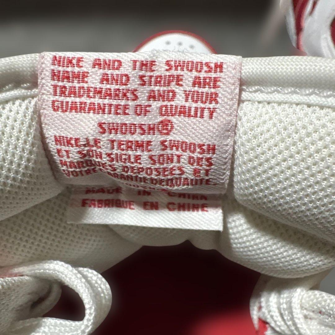 NIKE ターミネーターハイカット バスケットシューズ 赤白