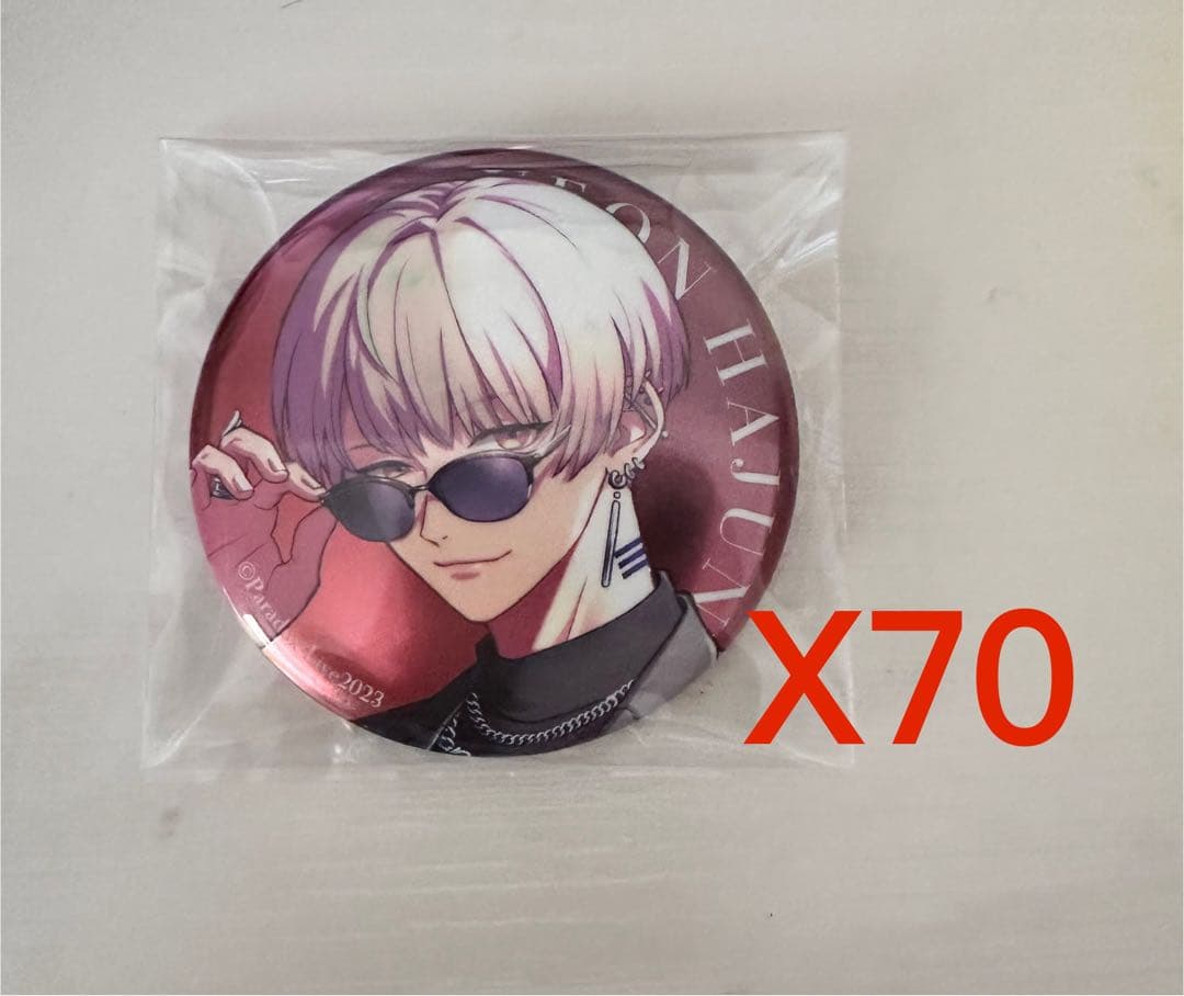 Paradox Live パラライ　燕夏準 缶バッジ　4周年 夏準 70点セット